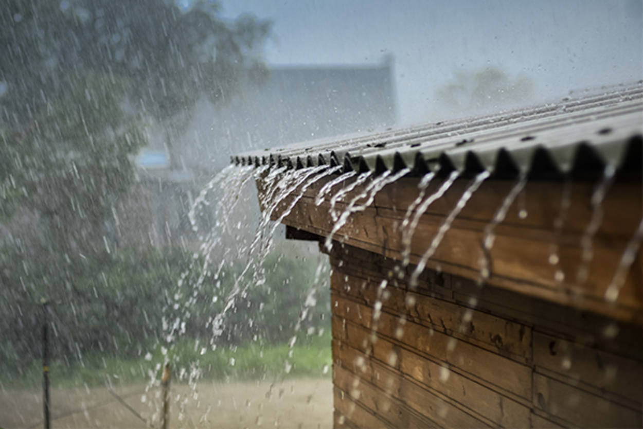 Regen­wasser­nutzung bei MVD-Elektro in Hafenlohr-Windheim